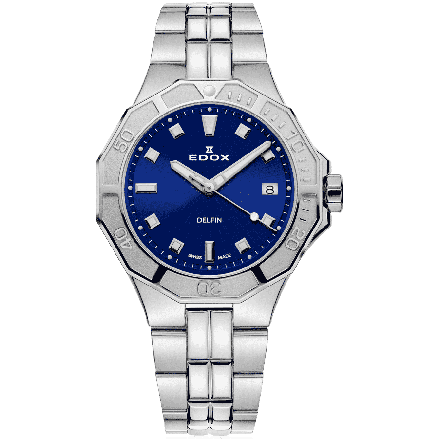 EDOX WOMEN'S DELFIN DIVER QUARTZ WATCH
