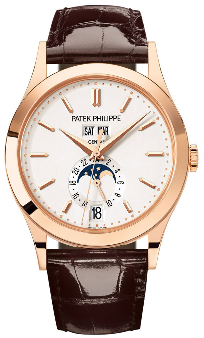 Patek Philippe Complications 5396R-011 Annual Calendar 18Kt Rose Gold 38mm White Dial Men’s Watch
