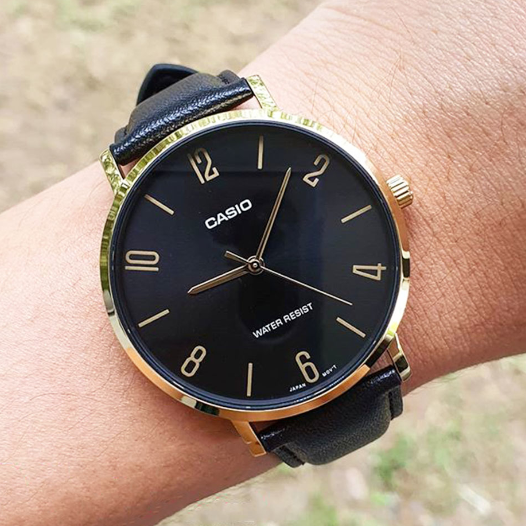 Casio - MTP-VT01GL-1B2UDF - Azzam Watches