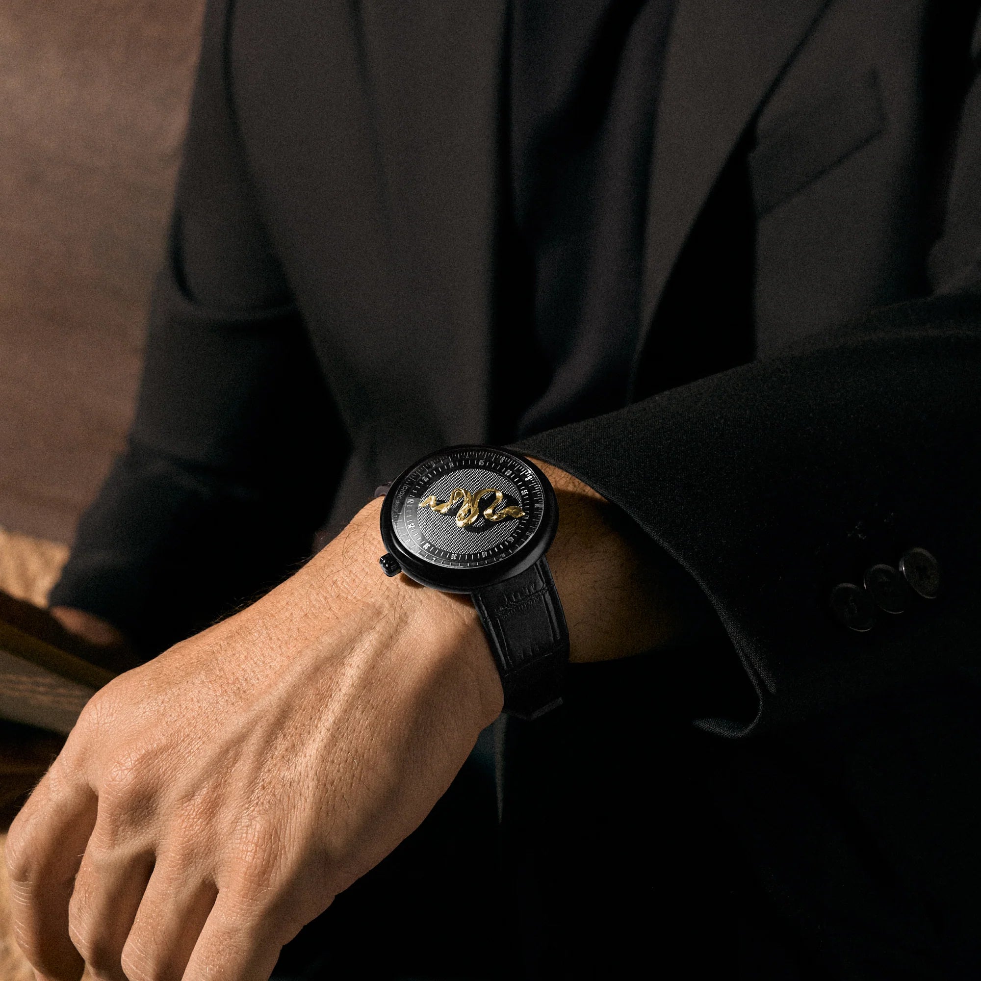 CIGA design MECHANICAL WATCH LEGEND OF SERPENT 18k Gold Edition