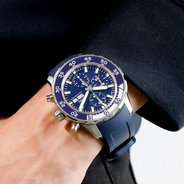 Iwc Aquatimer Chronograph Stainless Steel 44Mm Mens Watch