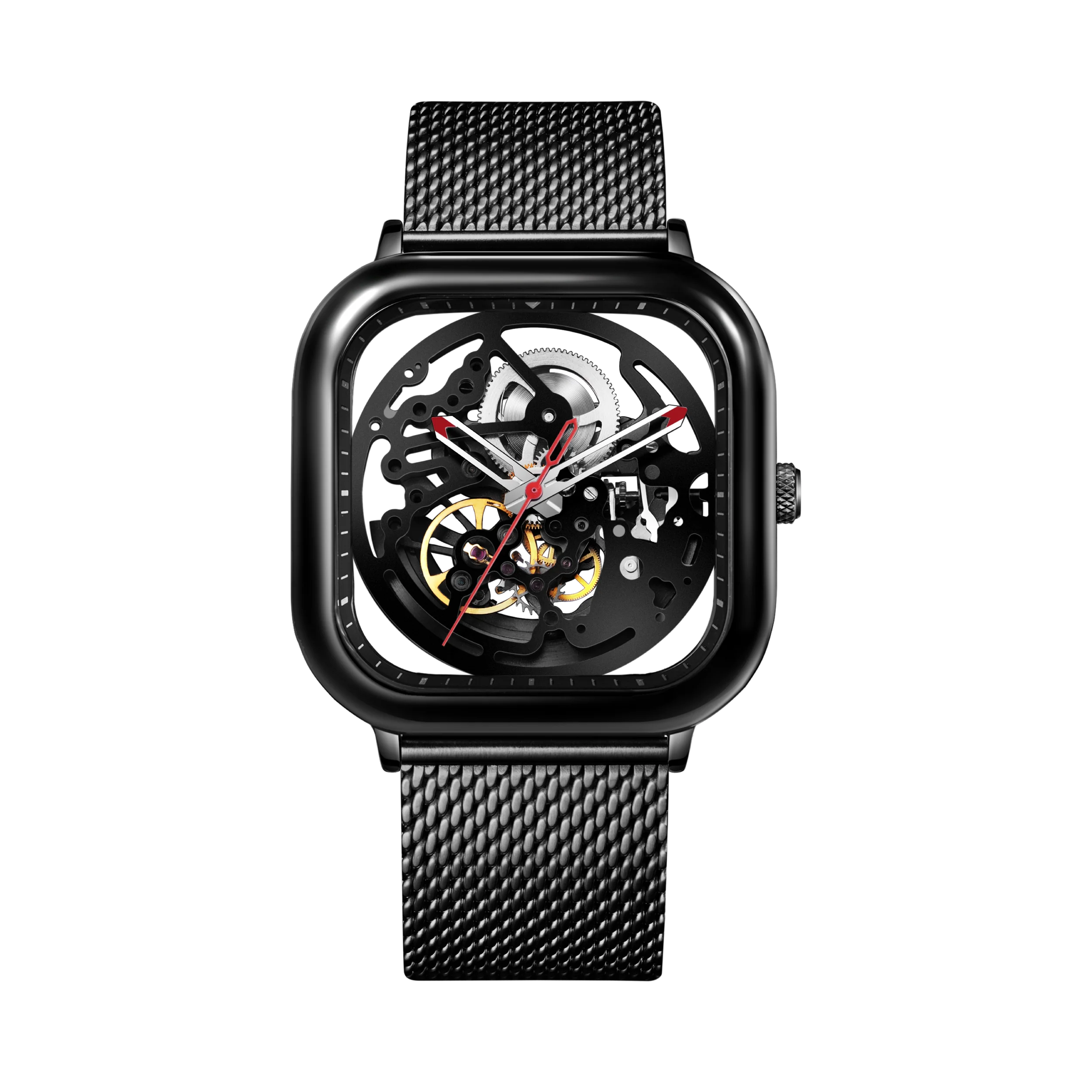 CIGA design MECHANICAL WATCH SKELETON Black
