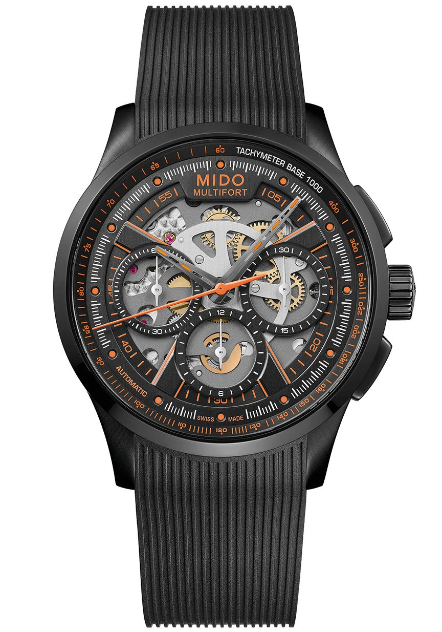 ساعة MIDO MULTIFORT Multifort Skeleton Chronograph