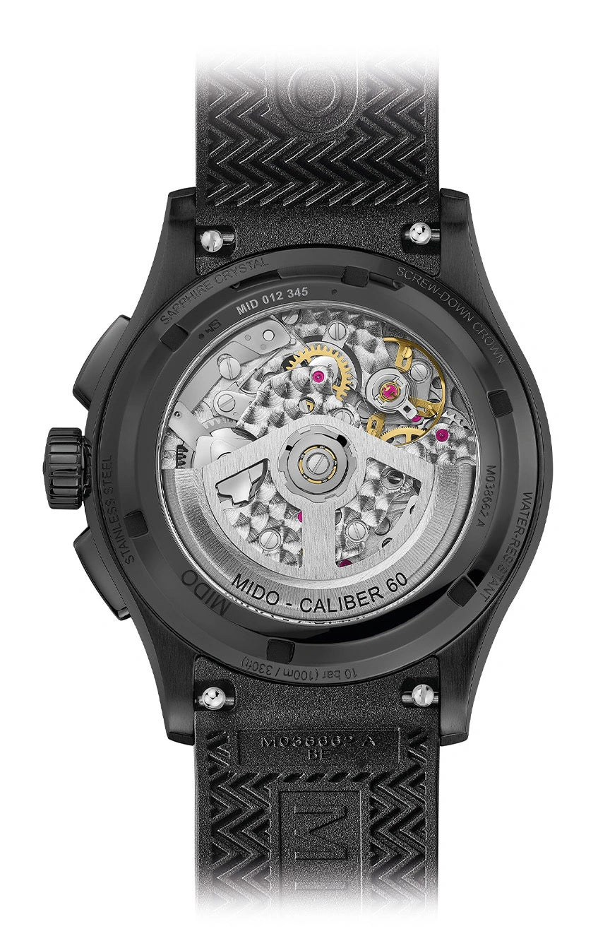 ساعة MIDO MULTIFORT Multifort Skeleton Chronograph