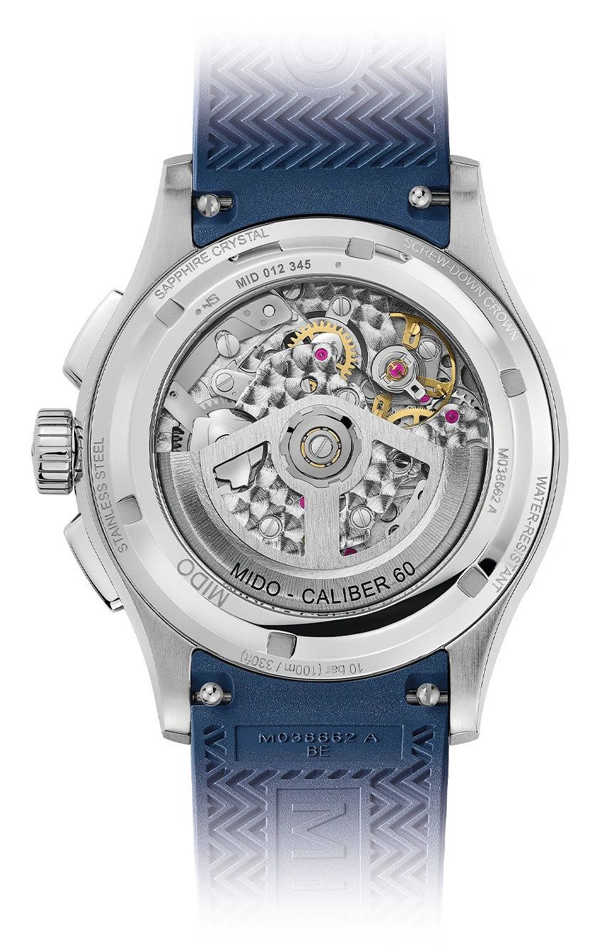 ساعة MIDO MULTIFORT Multifort Skeleton Chronograph