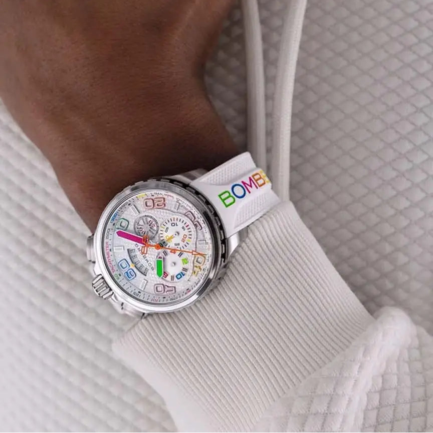 BOMBERG CHROMA CHROMA CARBON WHITE