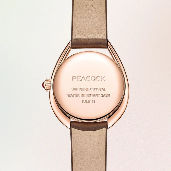 Peacock Exquisite Plumage Prism Watch Peacock