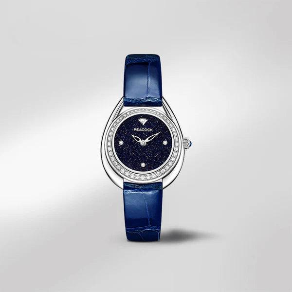 Peacock Exquisite Plumage Prism Watch Peacock