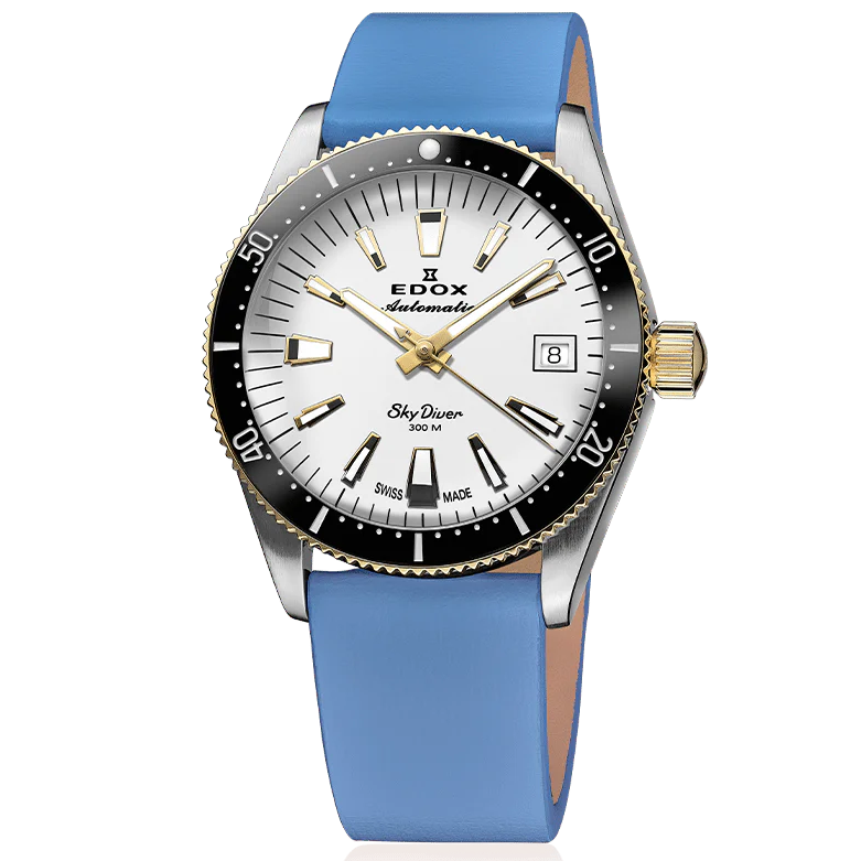 EDOX UNISEX SKYDIVER DATE AUTOMATIC SPECIAL-EDITION WATCH