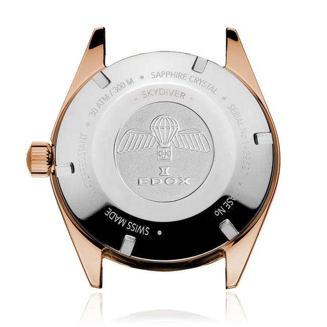 EDOX UNISEX SKYDIVER DATE AUTOMATIC SPECIAL-EDITION WATCH