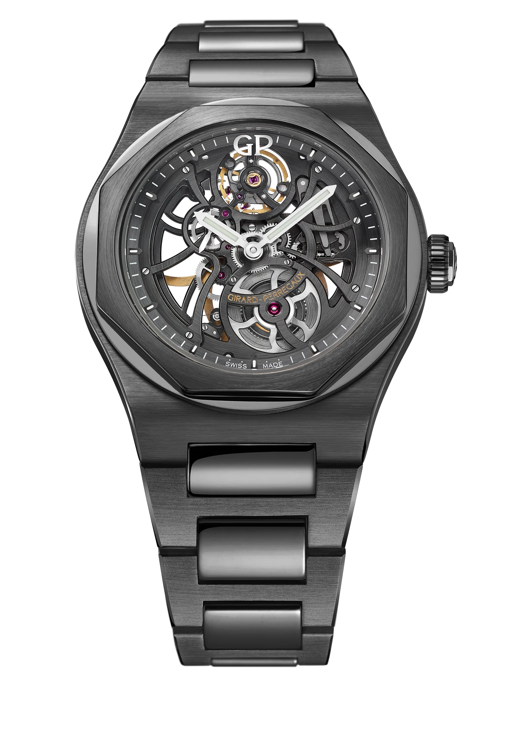 Laureato Skeleton Ceramic Girard Perregaux