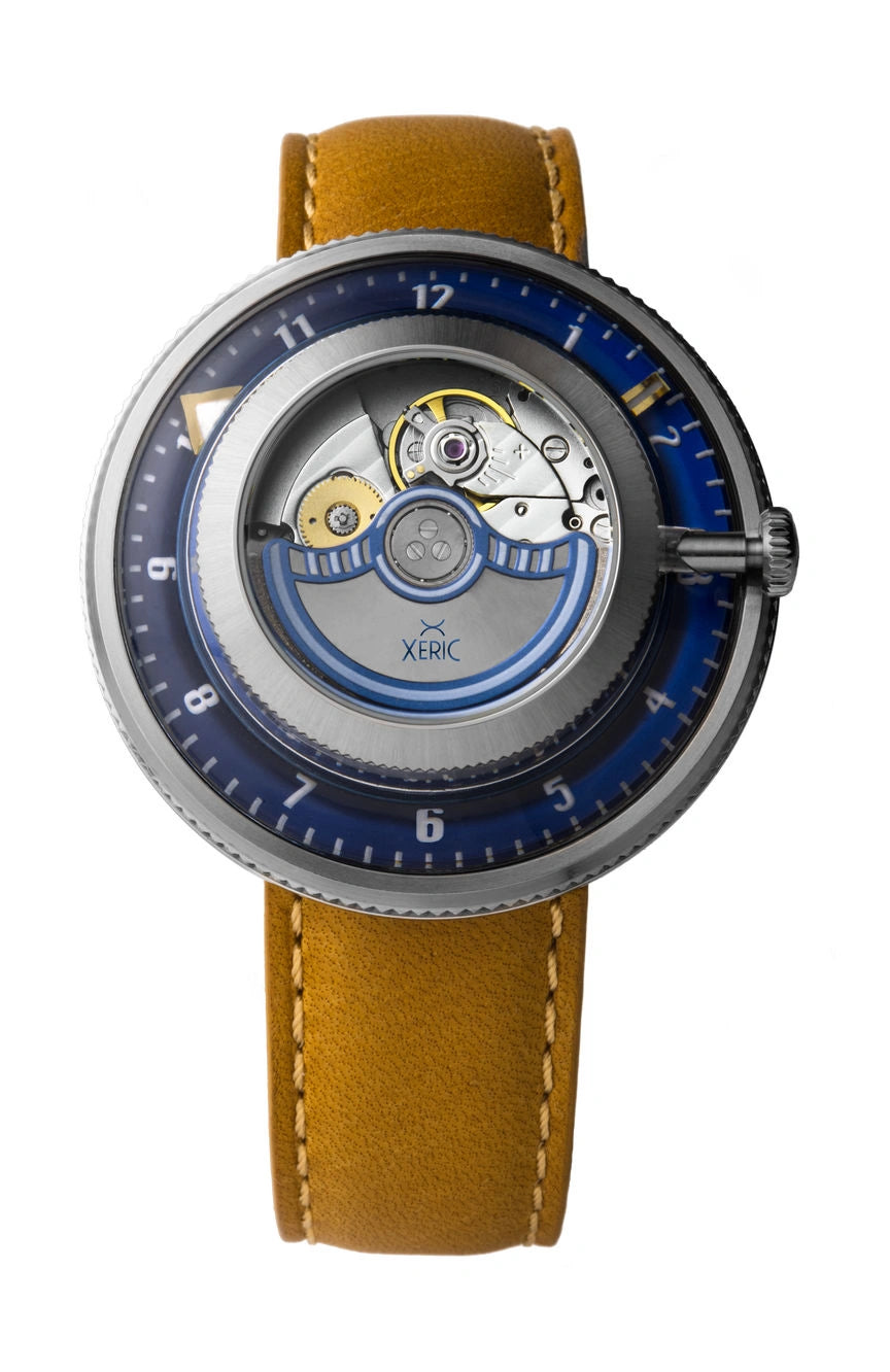 XERIC INVERTOR Invertor Automatic Navy Tan Limited Edition
