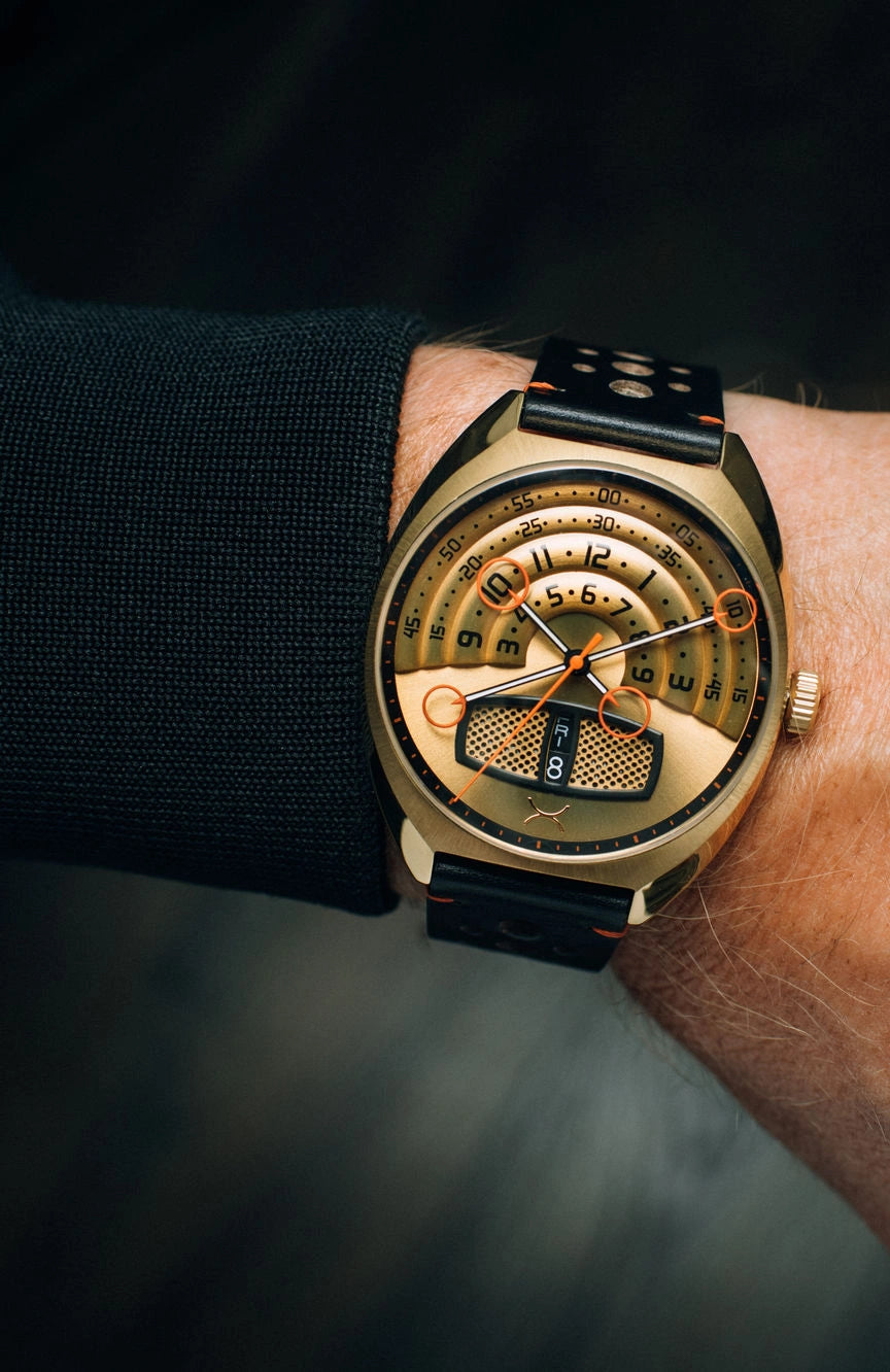 XERIC HALOGRAPH Halograph III Automatic Vintage Gold