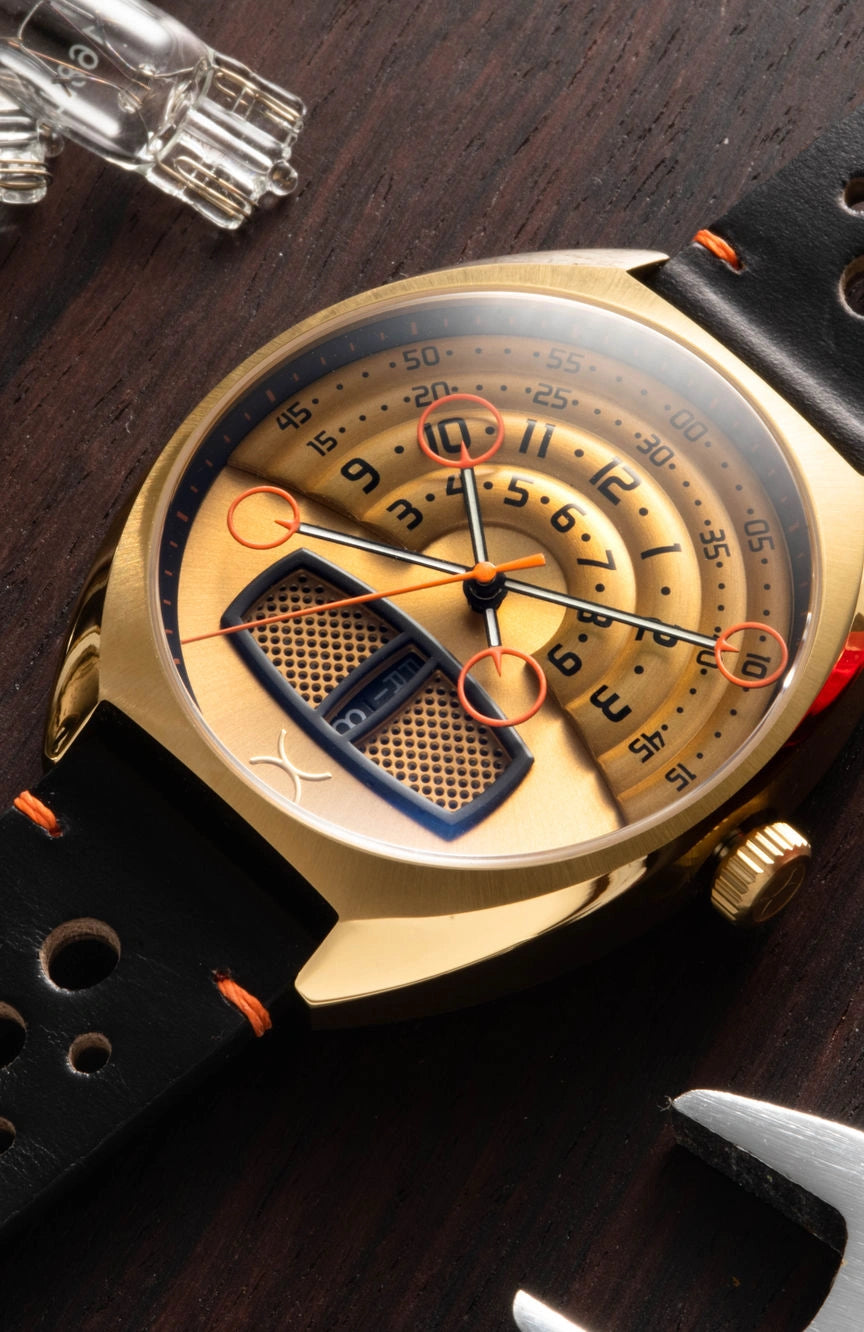 XERIC HALOGRAPH Halograph III Automatic Vintage Gold