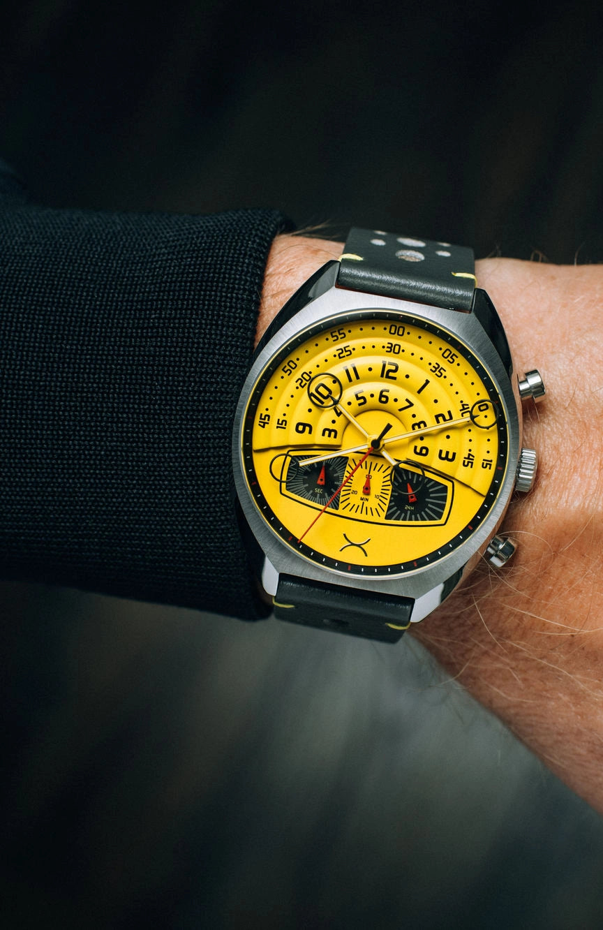 XERIC HALOGRAPH Halograph III Chrono Caution Yellow