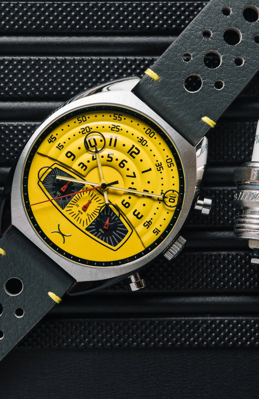 XERIC HALOGRAPH Halograph III Chrono Caution Yellow