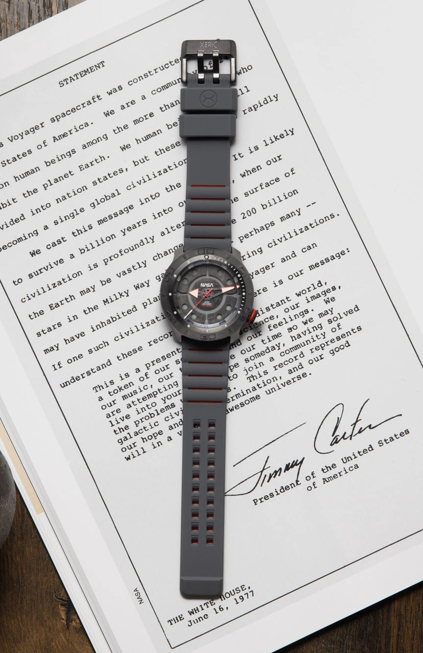 XERIC VOYAGER NASA Voyager Automatic 1000m Diver Meteorite
