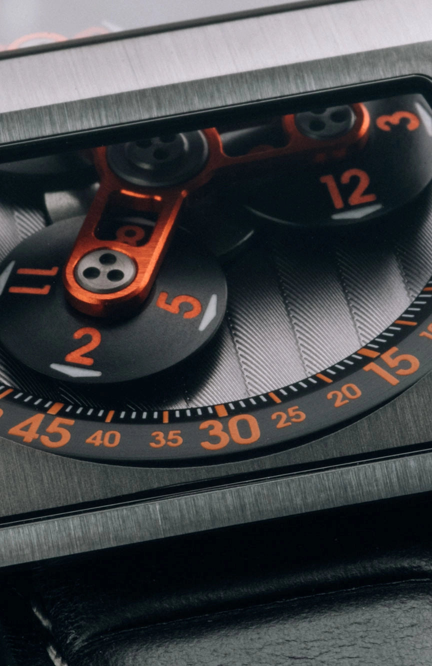 XERIC VENDETTA Vendetta X Automatic Gunmetal Orange