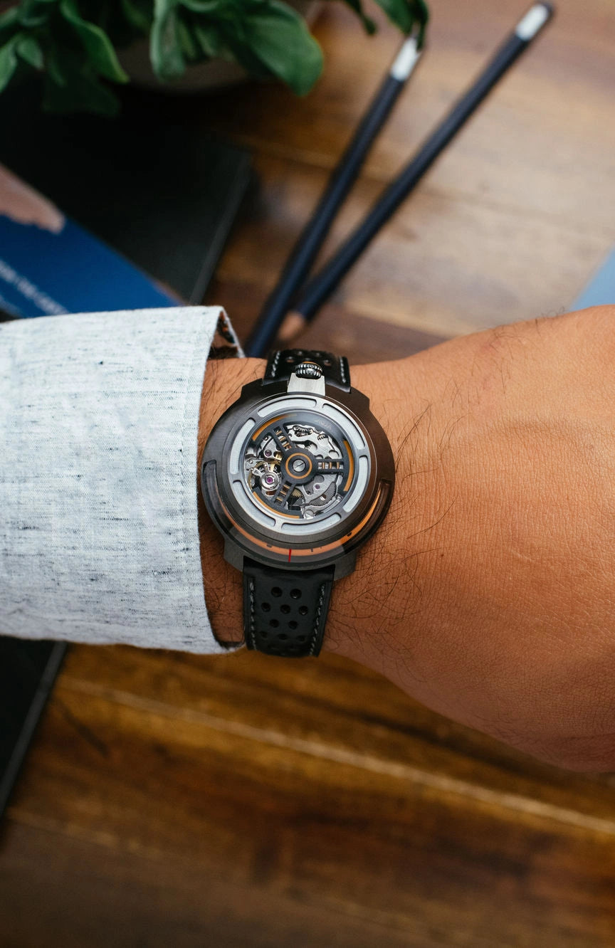 XERIC INVERTOR Invertor II Automatic Gunmetal Orange