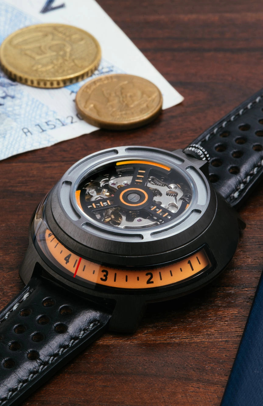 XERIC INVERTOR Invertor II Automatic Gunmetal Orange