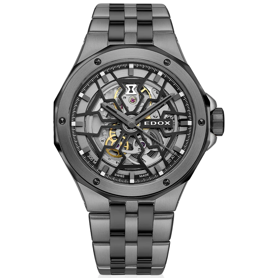 EDOX MEN'S DELFIN MECANO AUTOMATIC WATCH