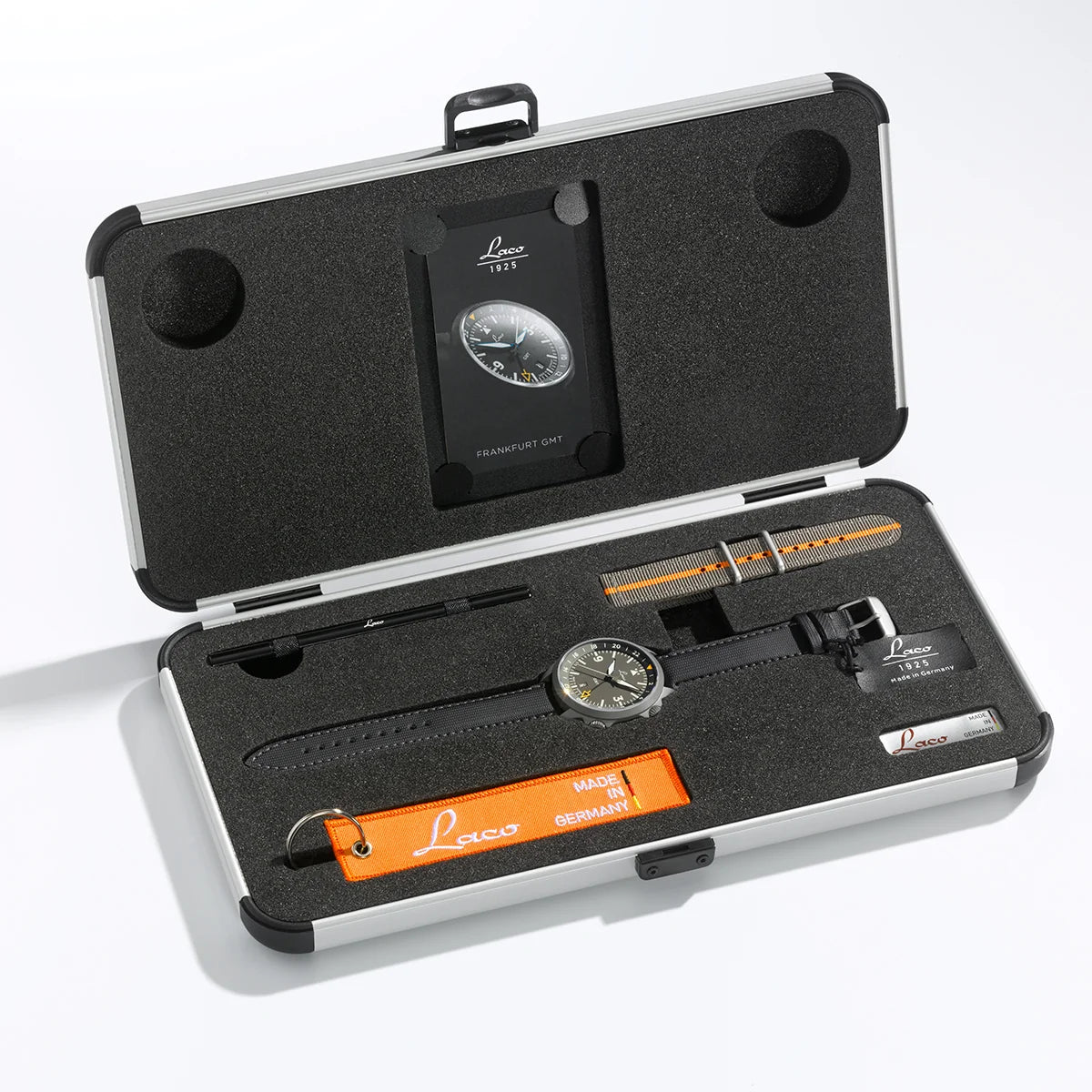 Pilot GMT Frankfurt GMT Grau 862121.2 Laco