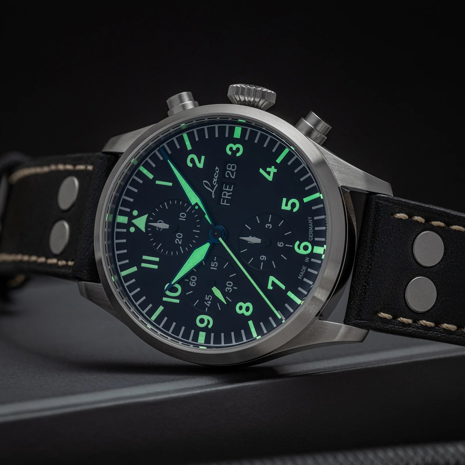 Chronographs Kiel.2 Schwarz 862148 Laco
