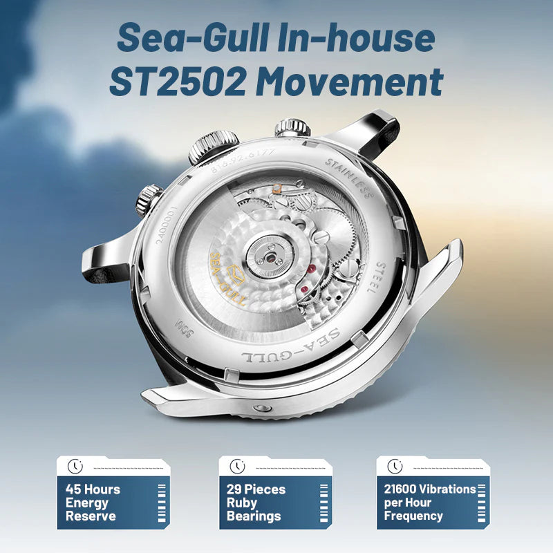 Seagull 43mm Mechanical