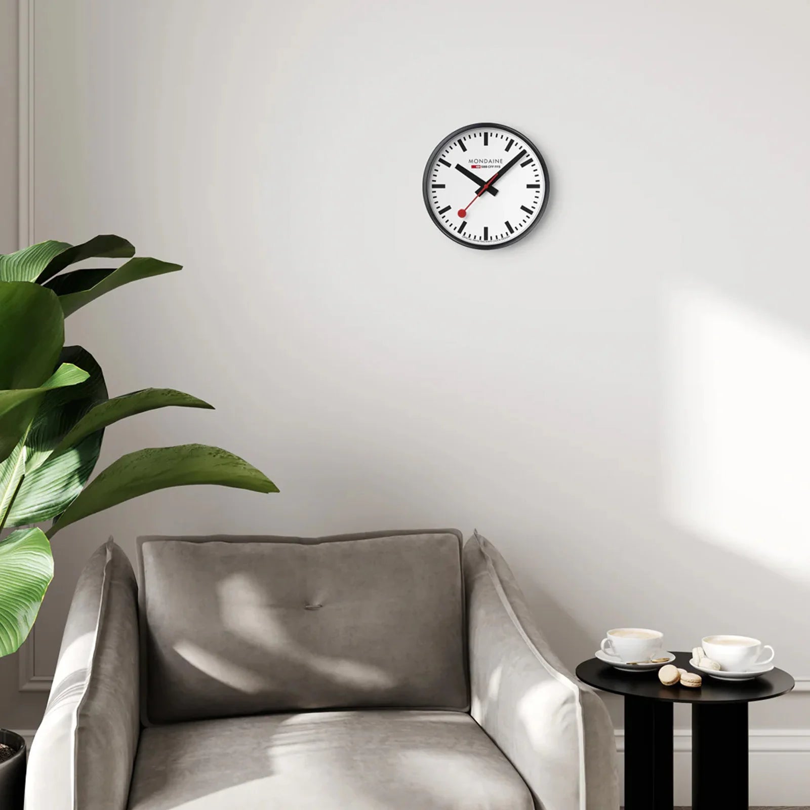 Wall Clock 25cm A990.CLOCK.12SBB Mondaine