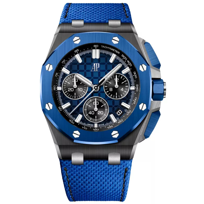 Audemars Piguet Royal Oak Offshore 26420CE.OO.A043VE.01 Selfwinding Chronograph Black/Blue Ceramic 43mm