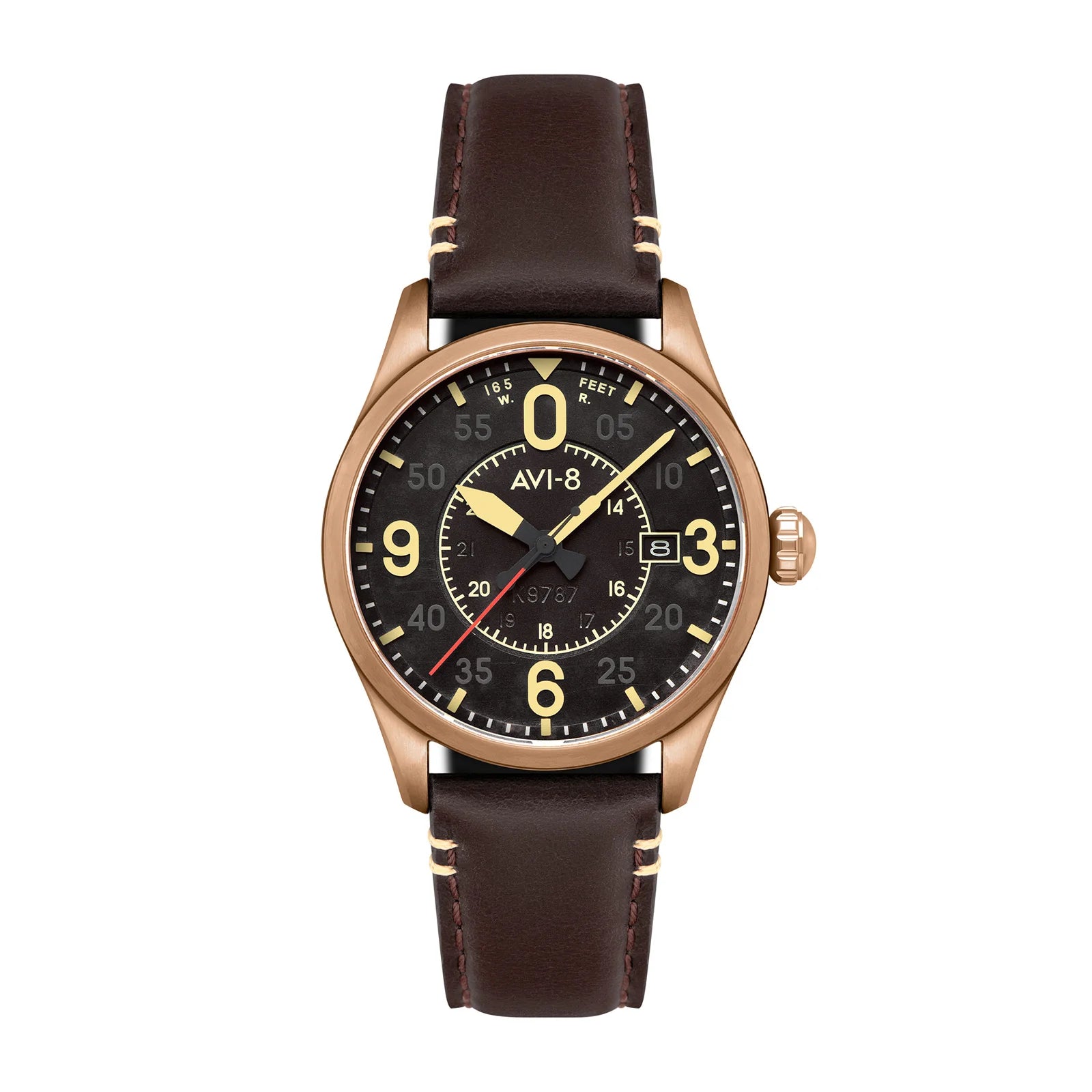 Spitfire Smith Automatic Distressed Black AV-4090-06 Avi-8