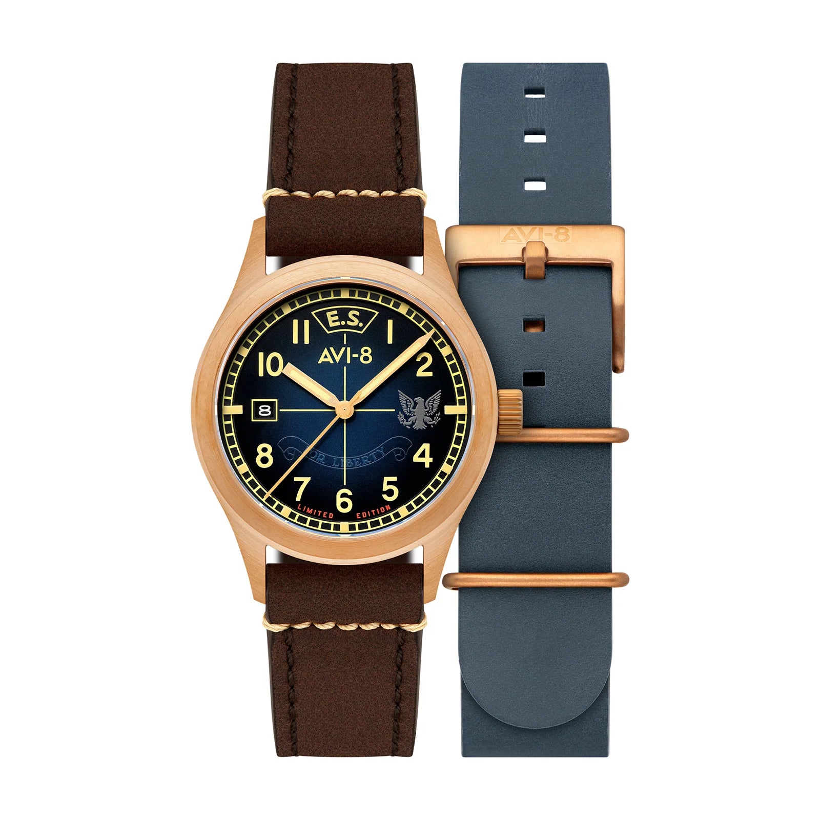 Flyboy Eagle Squadron Bronze Automatic - 85th Anniversary AV-4145-02 Avi-8