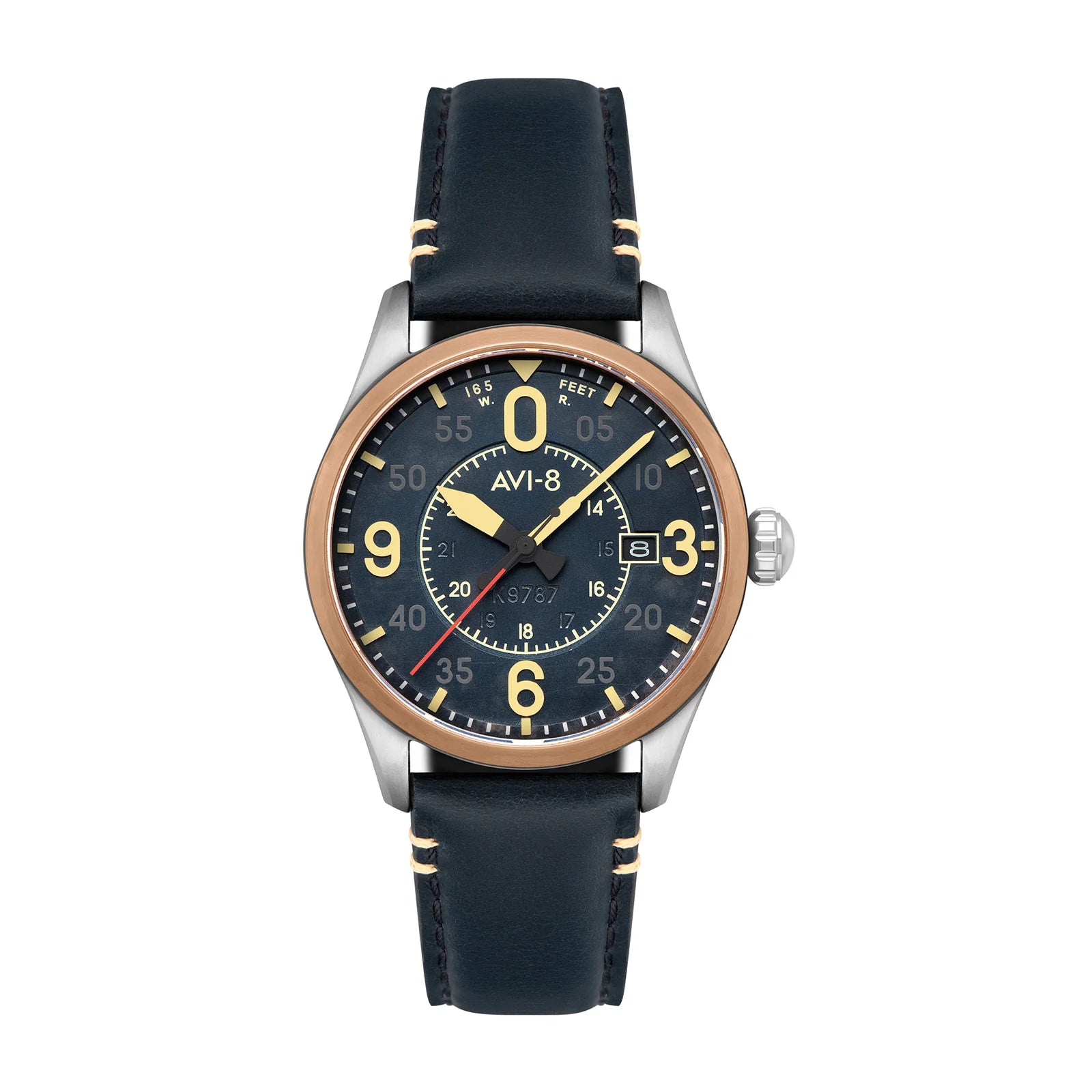 Spitfire Smith Automatic Distressed Blue AV-4090-05 Avi-8