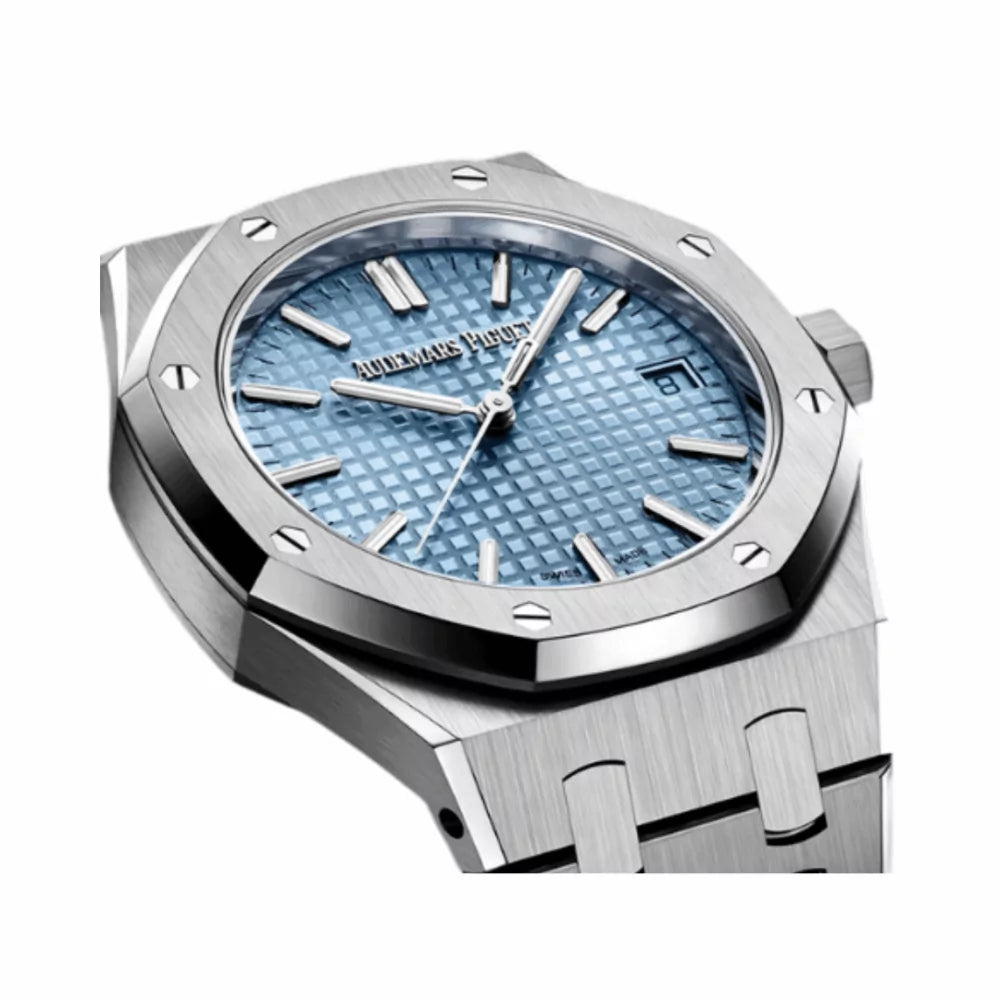 Audemars Piguet 15550ST.OO.1356ST.08 Royal Oak Selfwinding Ice Blue Dial 37mm Unisex Watch