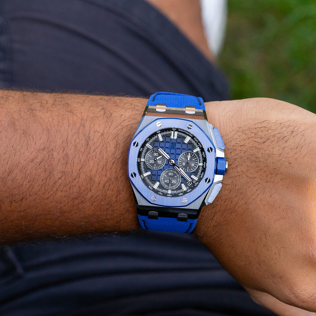 Audemars Piguet Royal Oak Offshore 26420CE.OO.A043VE.01 Selfwinding Chronograph Black/Blue Ceramic 43mm