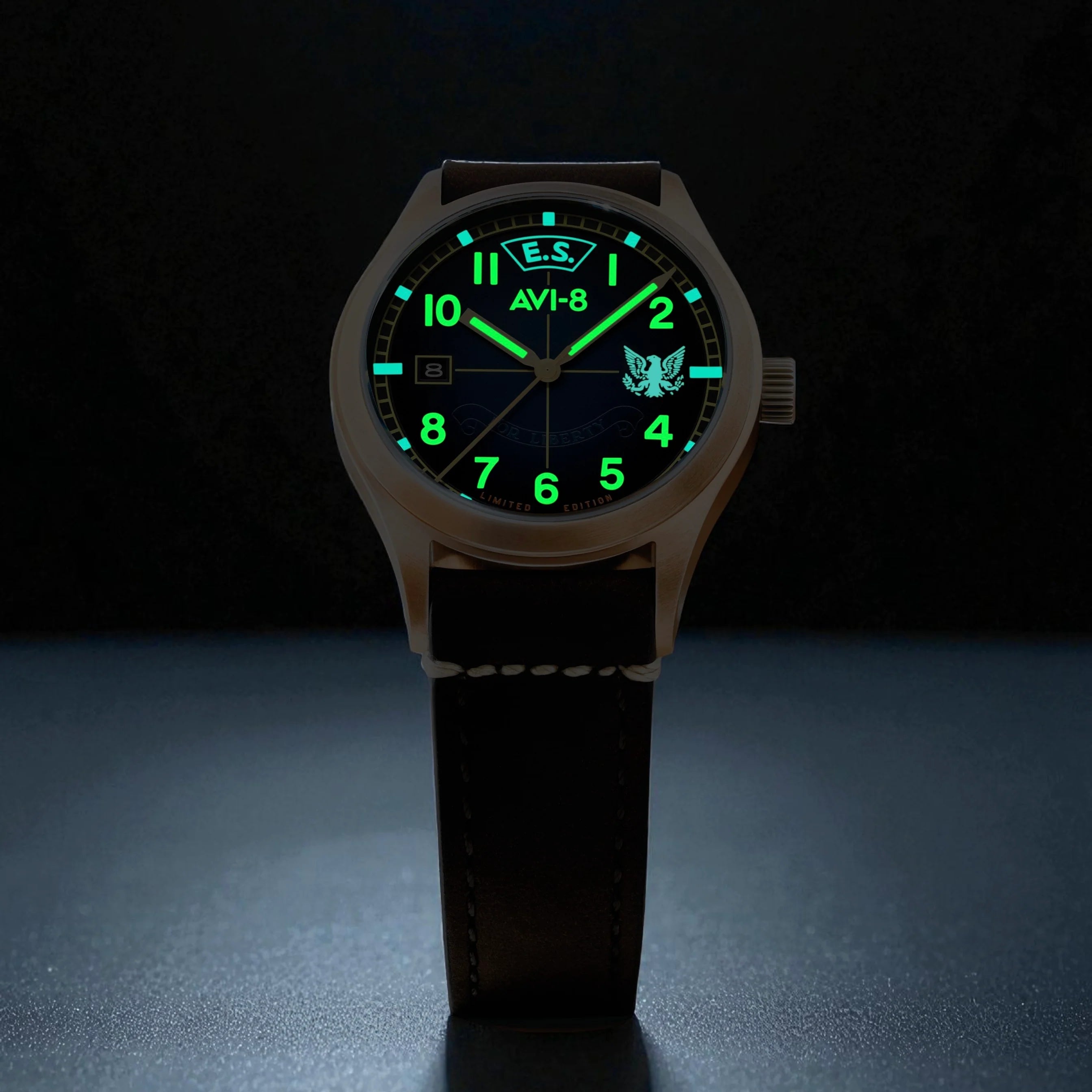 Flyboy Eagle Squadron Bronze Automatic - 85th Anniversary AV-4145-02 Avi-8