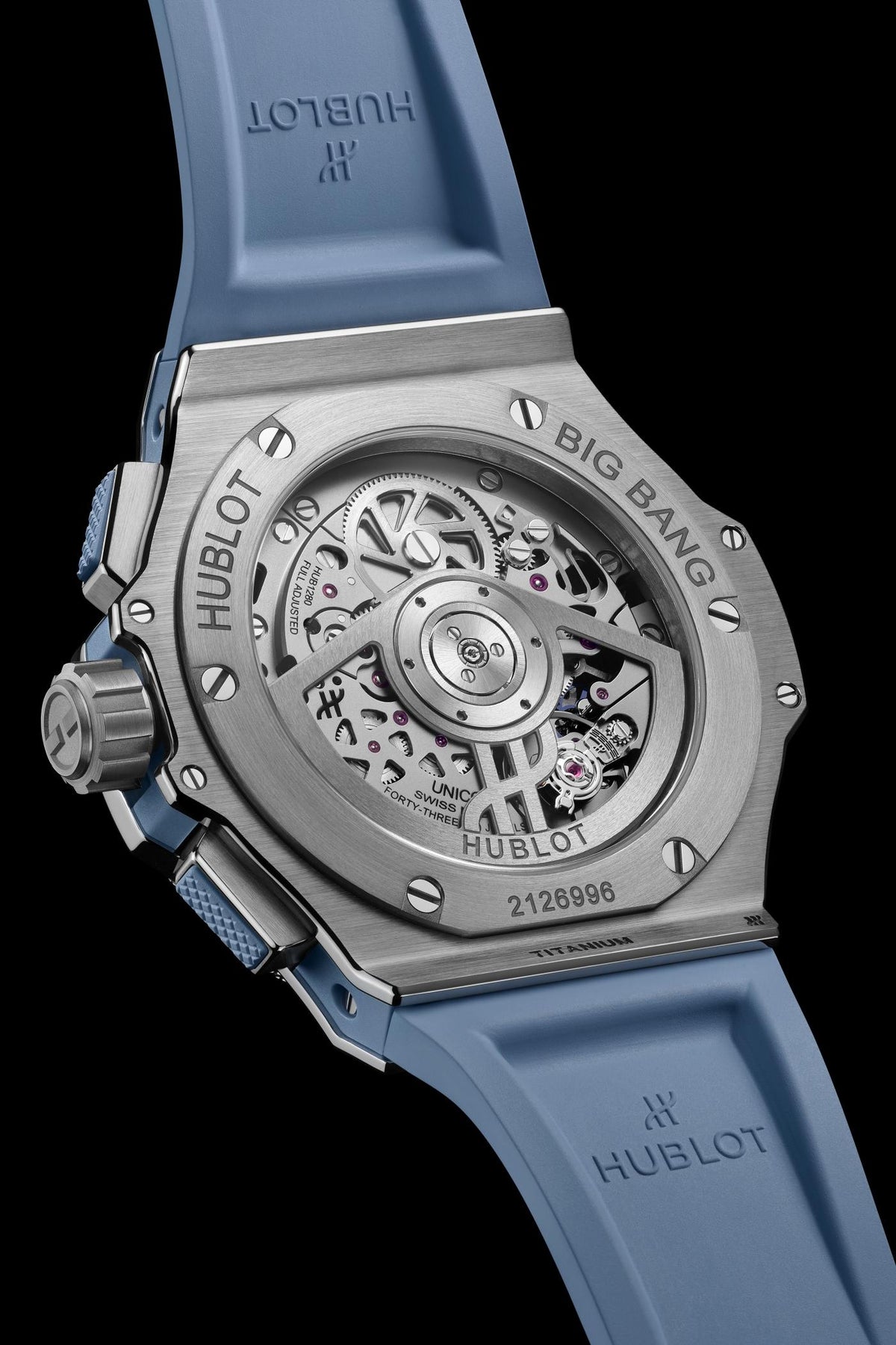 Big Bang Original Titanium Coal Blue 43MM Hublot