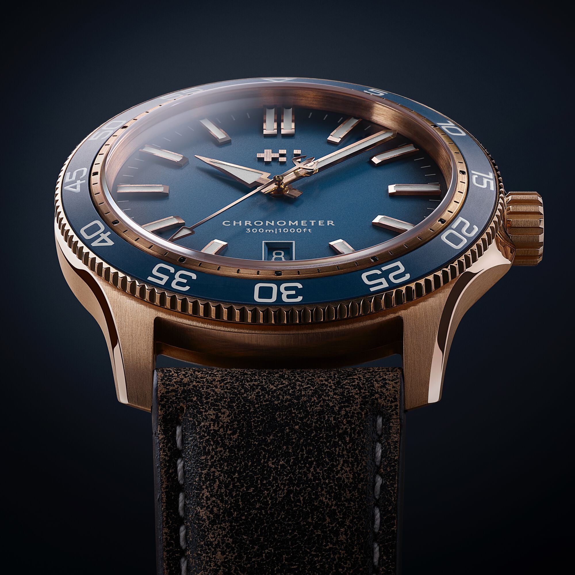 C60 Pro 300 Bronze Christopher Ward