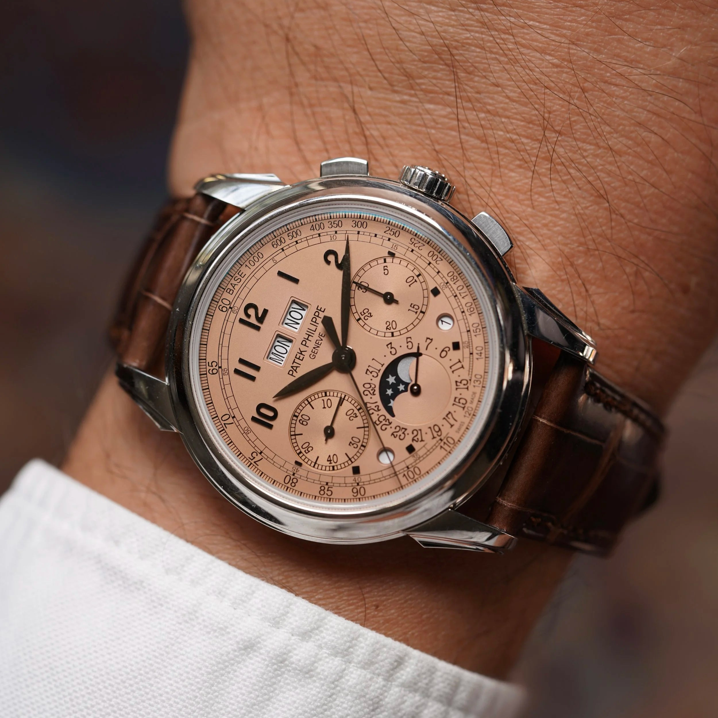 ساعة باتيك فيليب جراند كومبليكايشنز 5270P-001 كرونوغراف بتقويم دائم