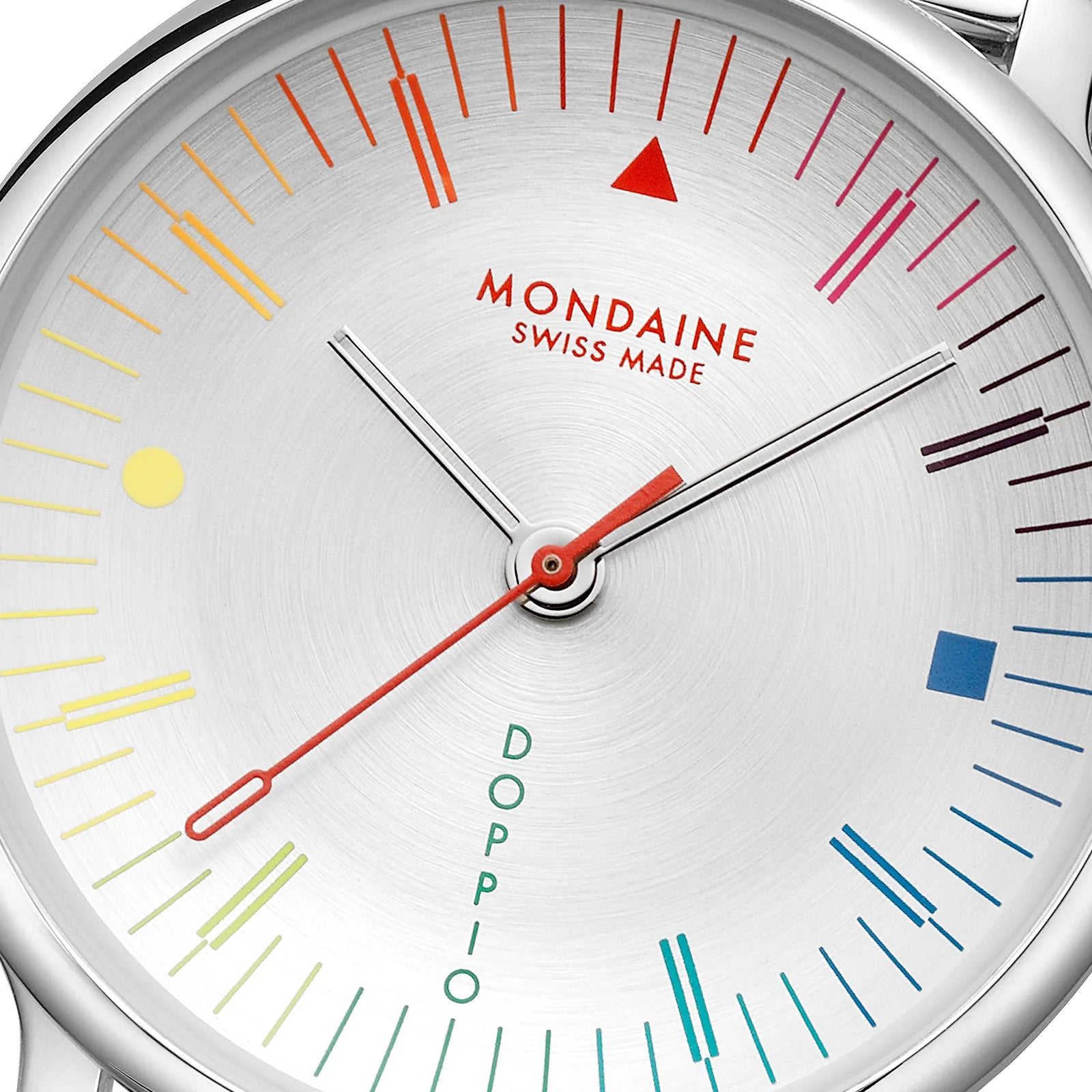 Doppio Bauhaus Inspired 33mm MLE.33112.SM Mondaine