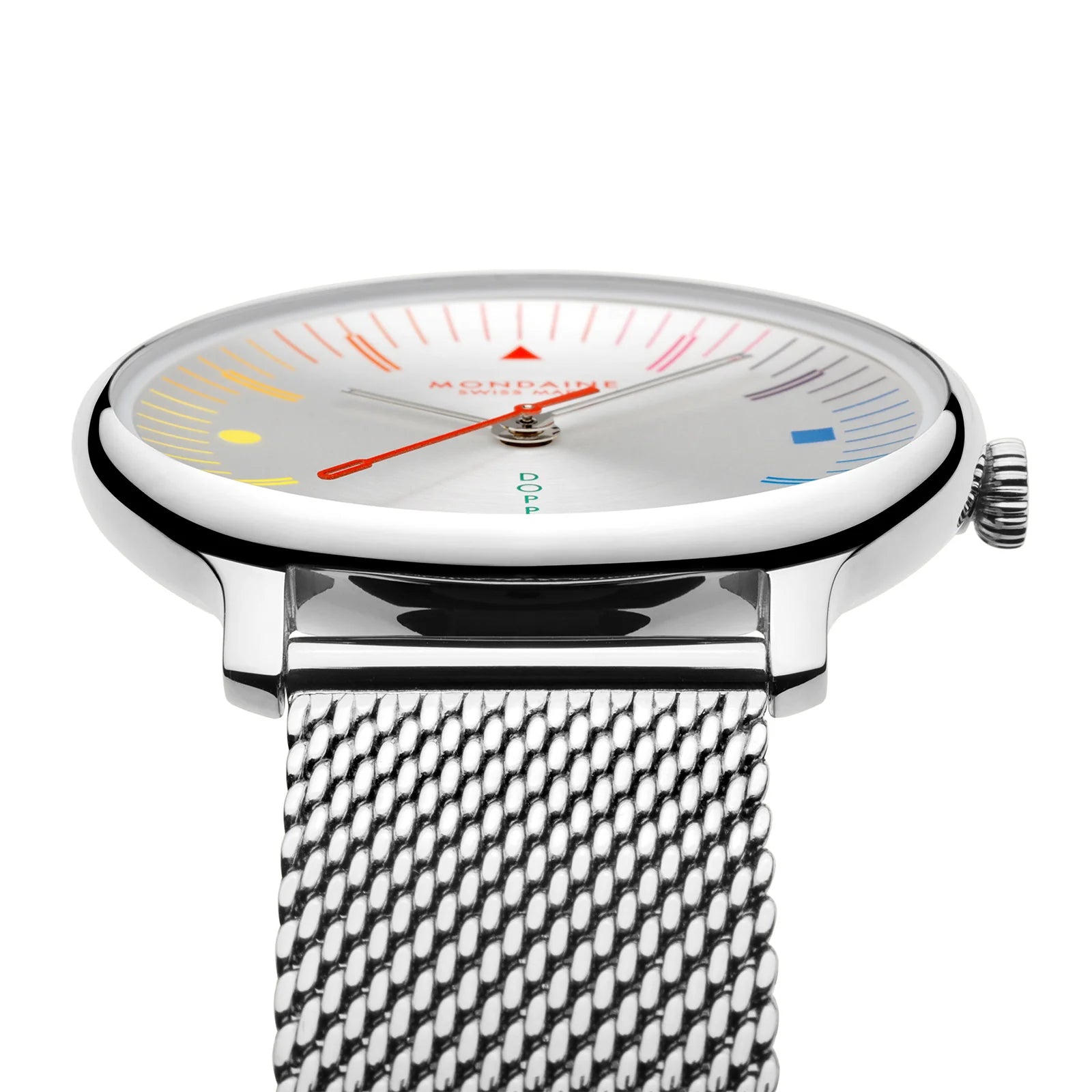 Doppio Bauhaus Inspired 33mm MLE.33112.SM Mondaine