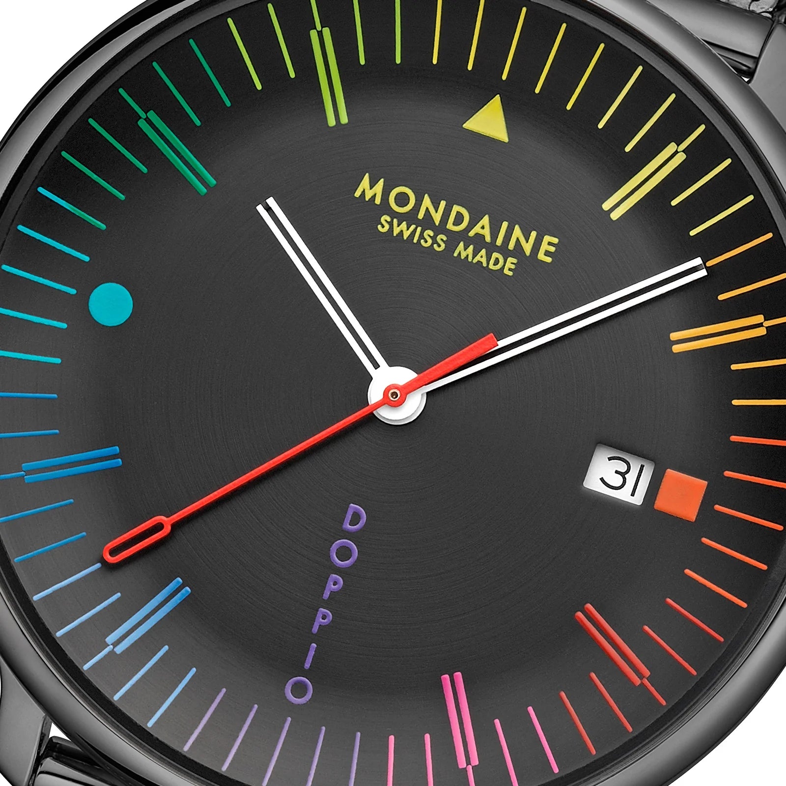 Doppio Bauhaus Inspired 41mm MLE.41221.SM Mondaine