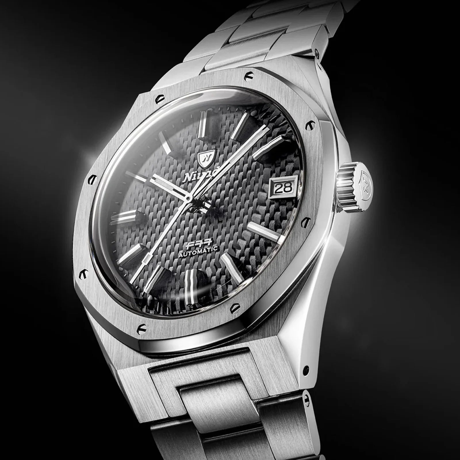 F77 SST Grey MK2 - 38mm Nivada Grenchen