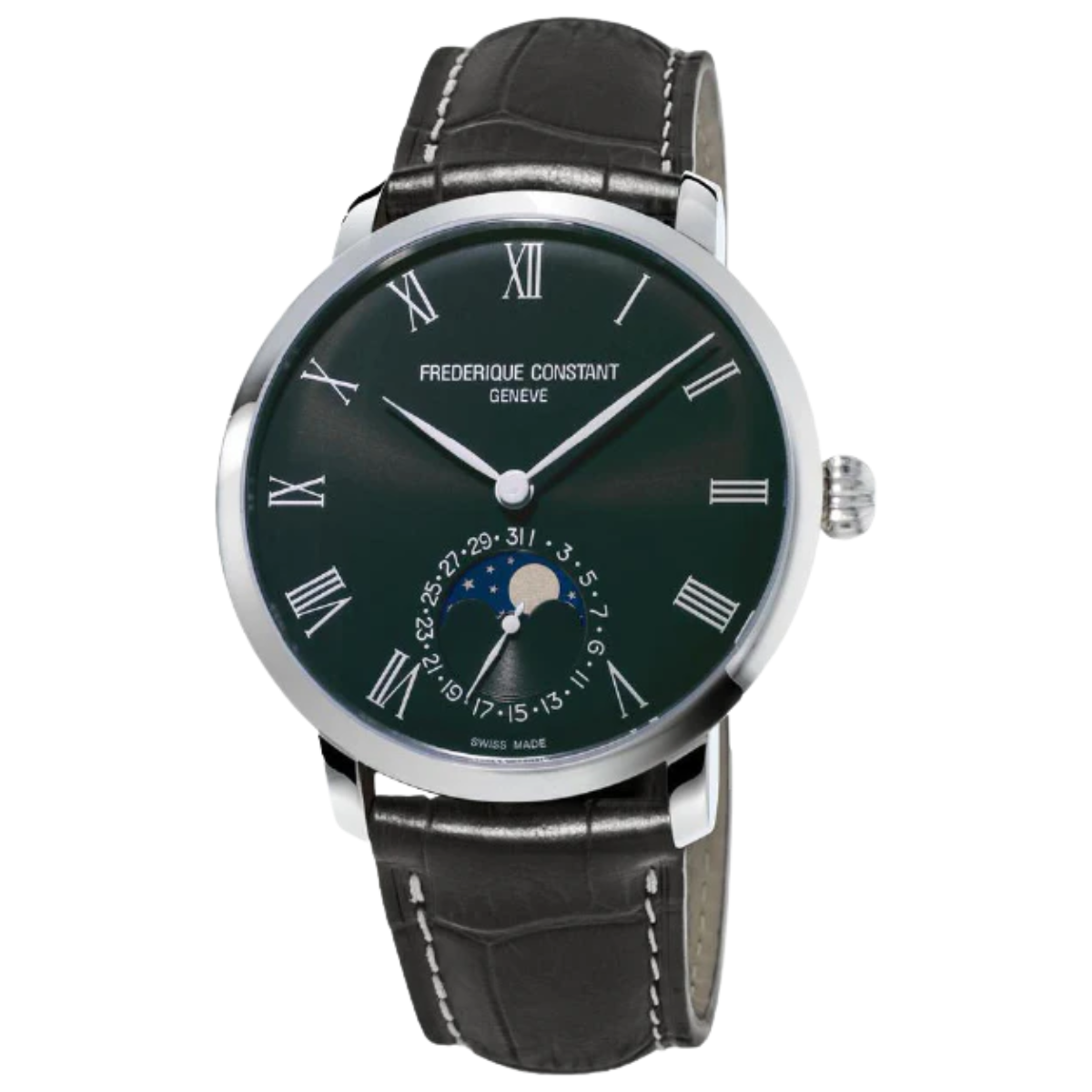 Frederique Constant Slimline Moonphase Pre Owned Mint condition