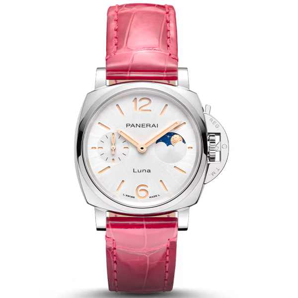 Luminor Due Luna 38mm, Steel PAM01557
