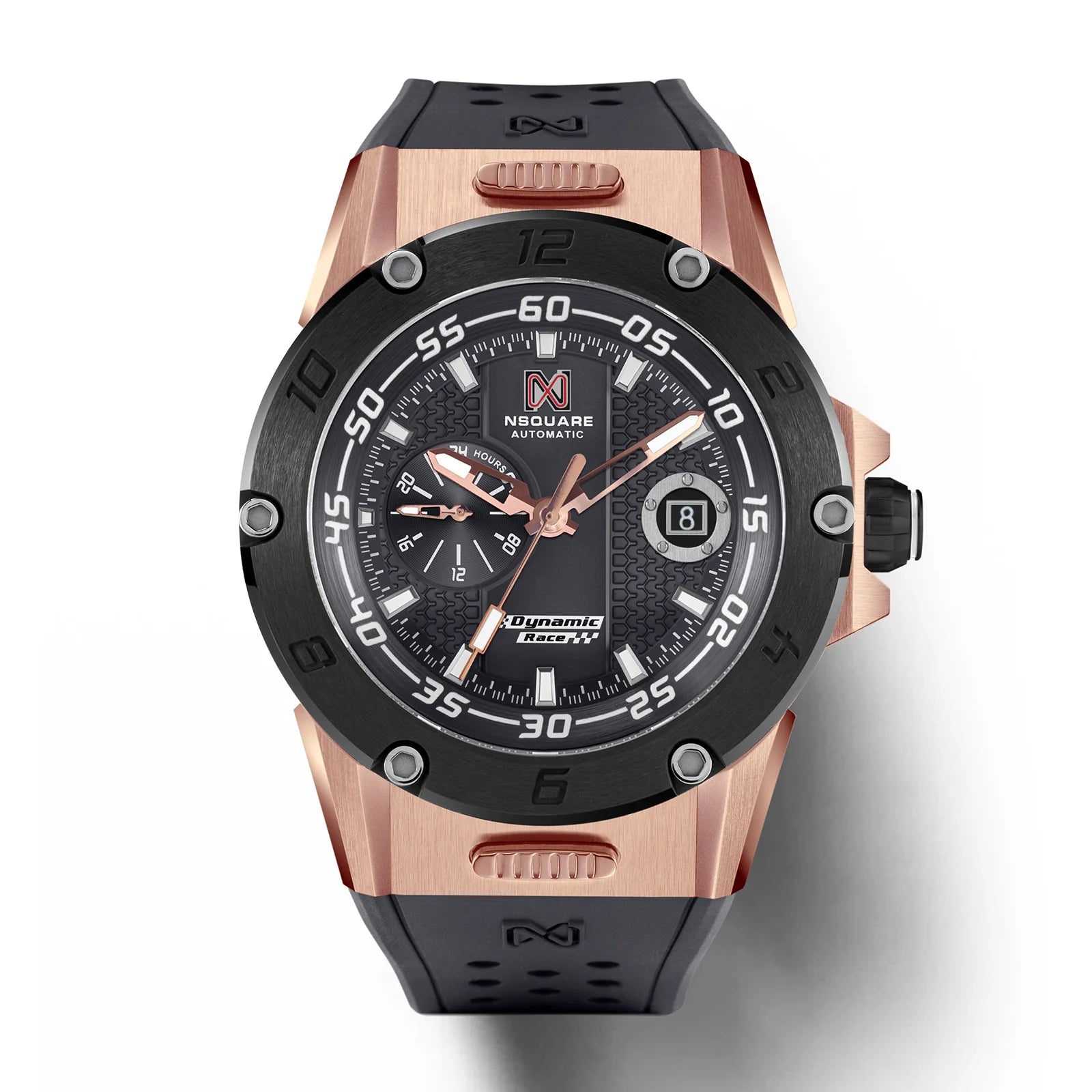 Dynamic Race Automatic 44mm Rose Gold / Grey Ceramic G0553-N61.3 NSquare