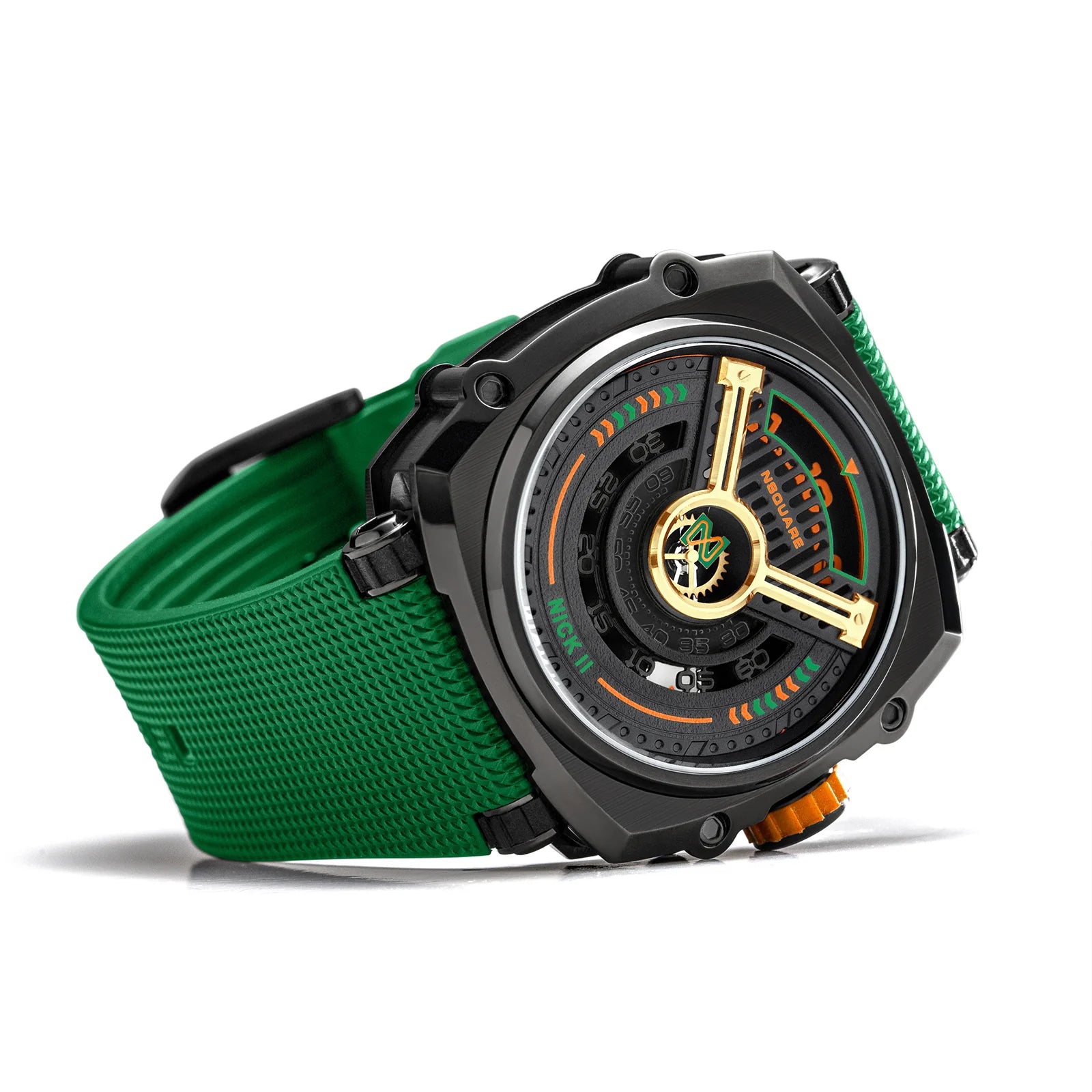 Nick II Automatic 45mm Green G0561-N12.4 NSquare