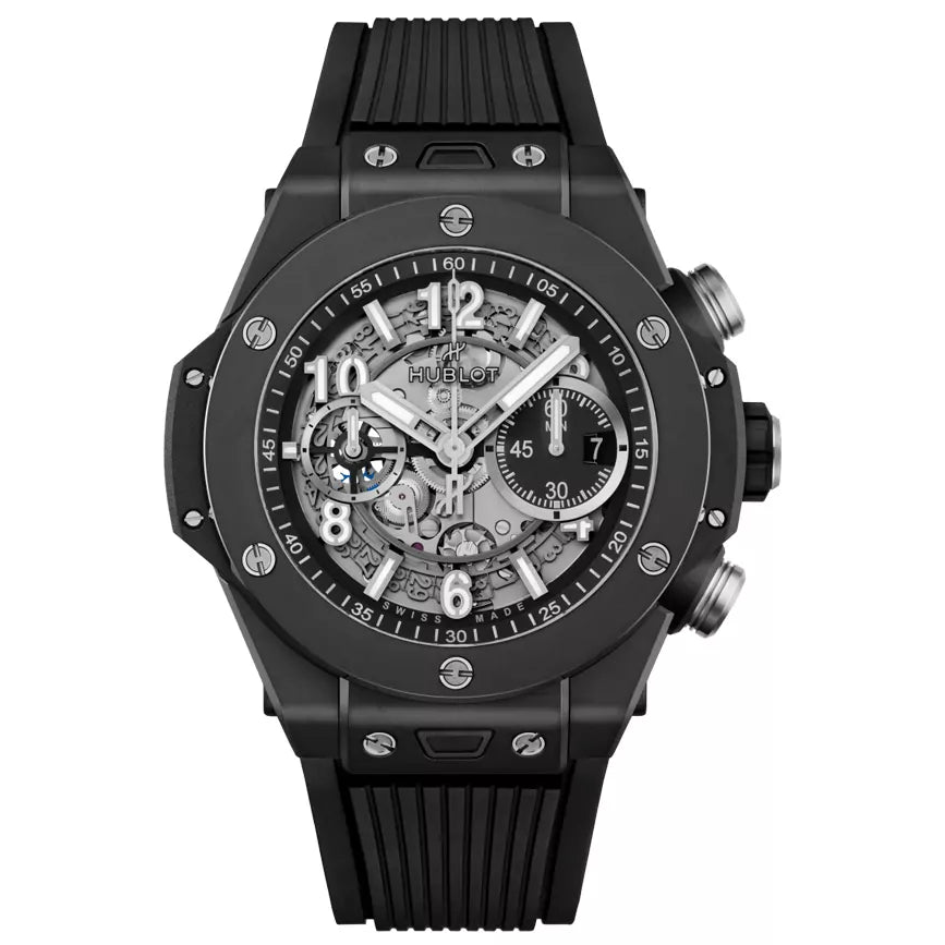 Hublot Big Bang Unico 421.CI.1170.RX Black Ceramic 44mm Grey Dial Men’s Watch