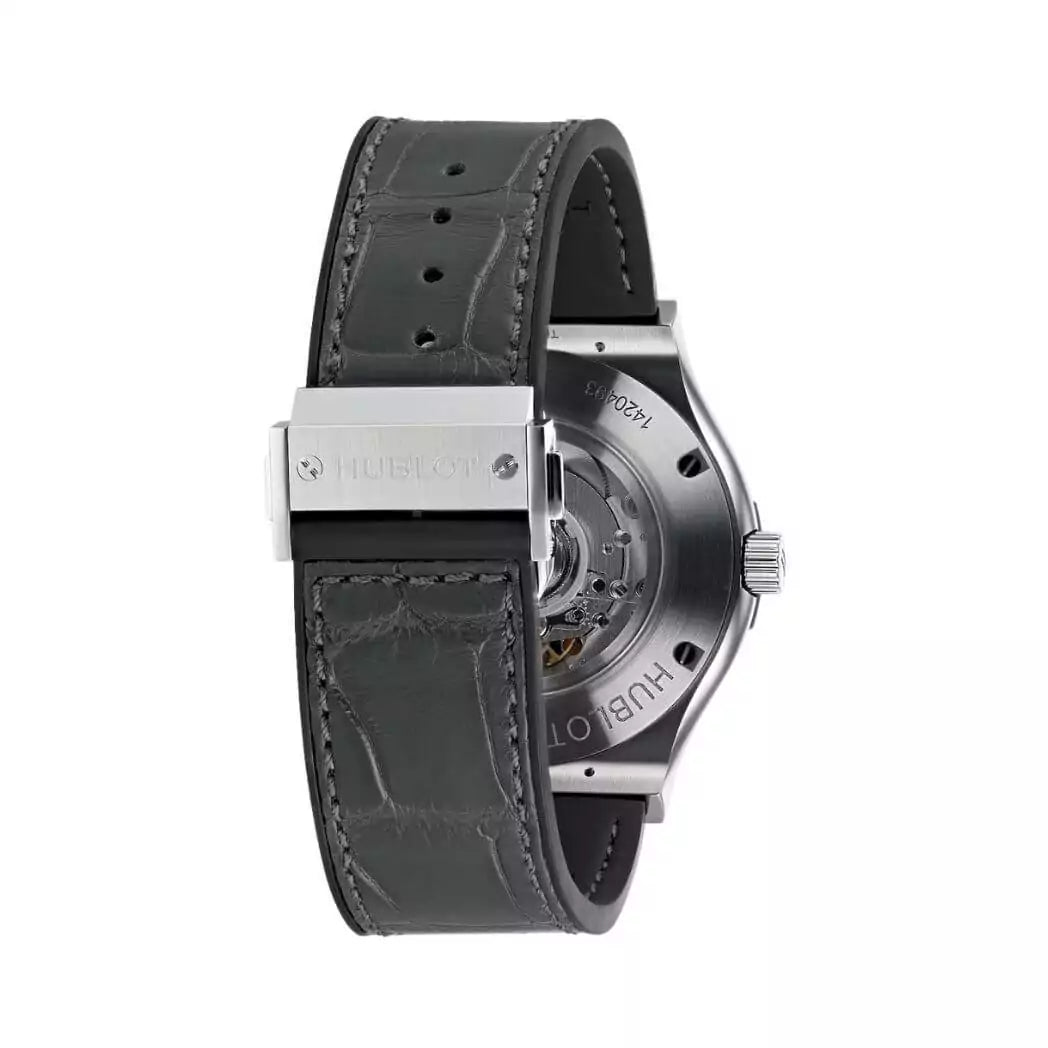 Hublot Classic Fusion 511.NX.7071.LR Titanium Grey Dial 45Mmm Men’s Watch