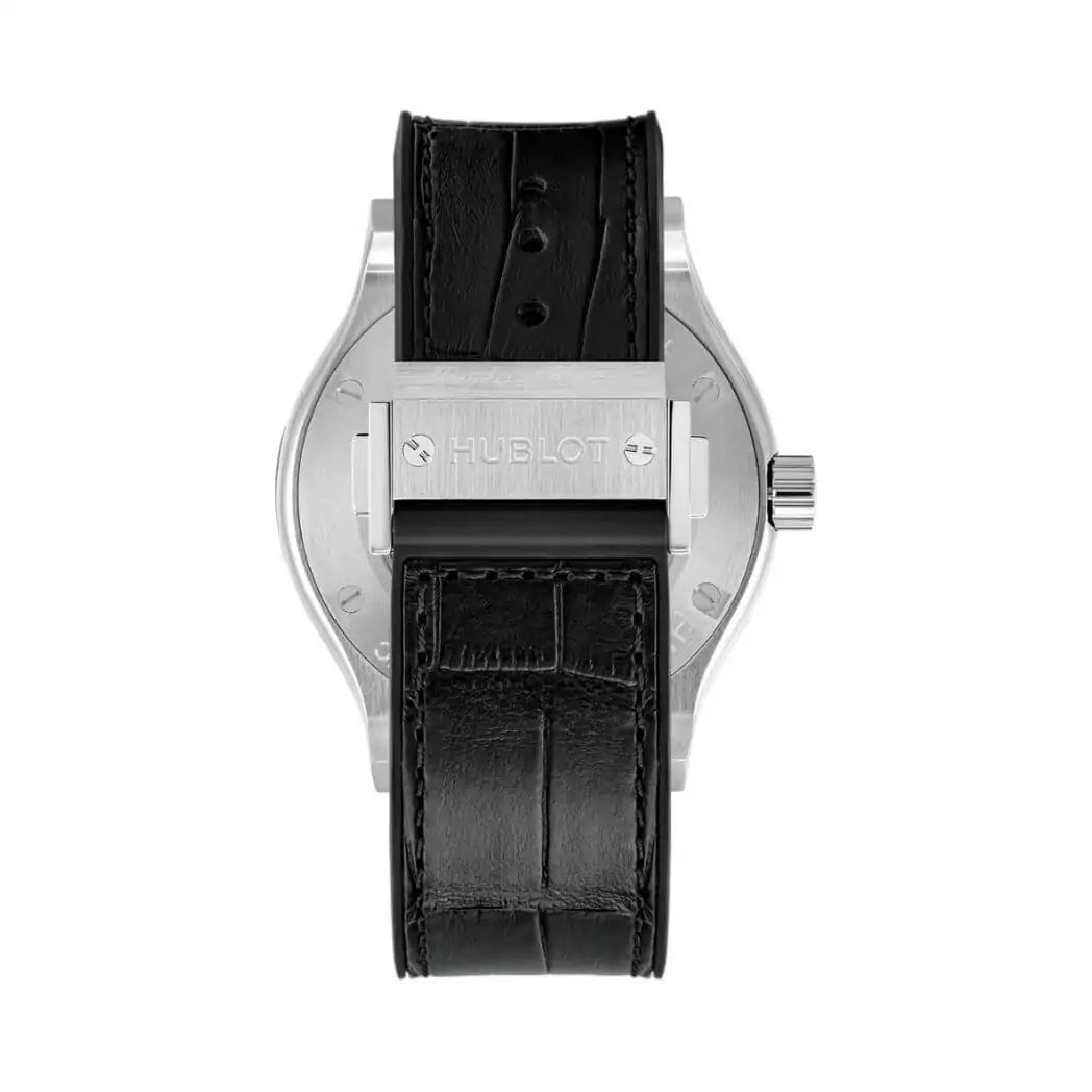 Hublot Classic Fusion 542.NX.1171.LR.1104 Titanium Diamonds Black Dial